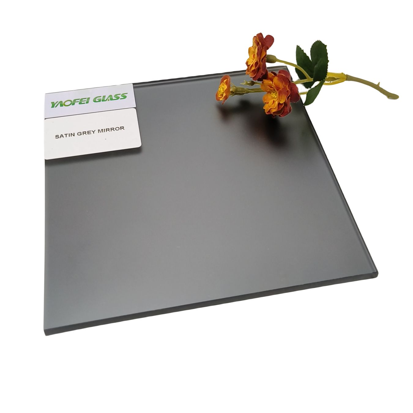 SATIN GREY MIRROR