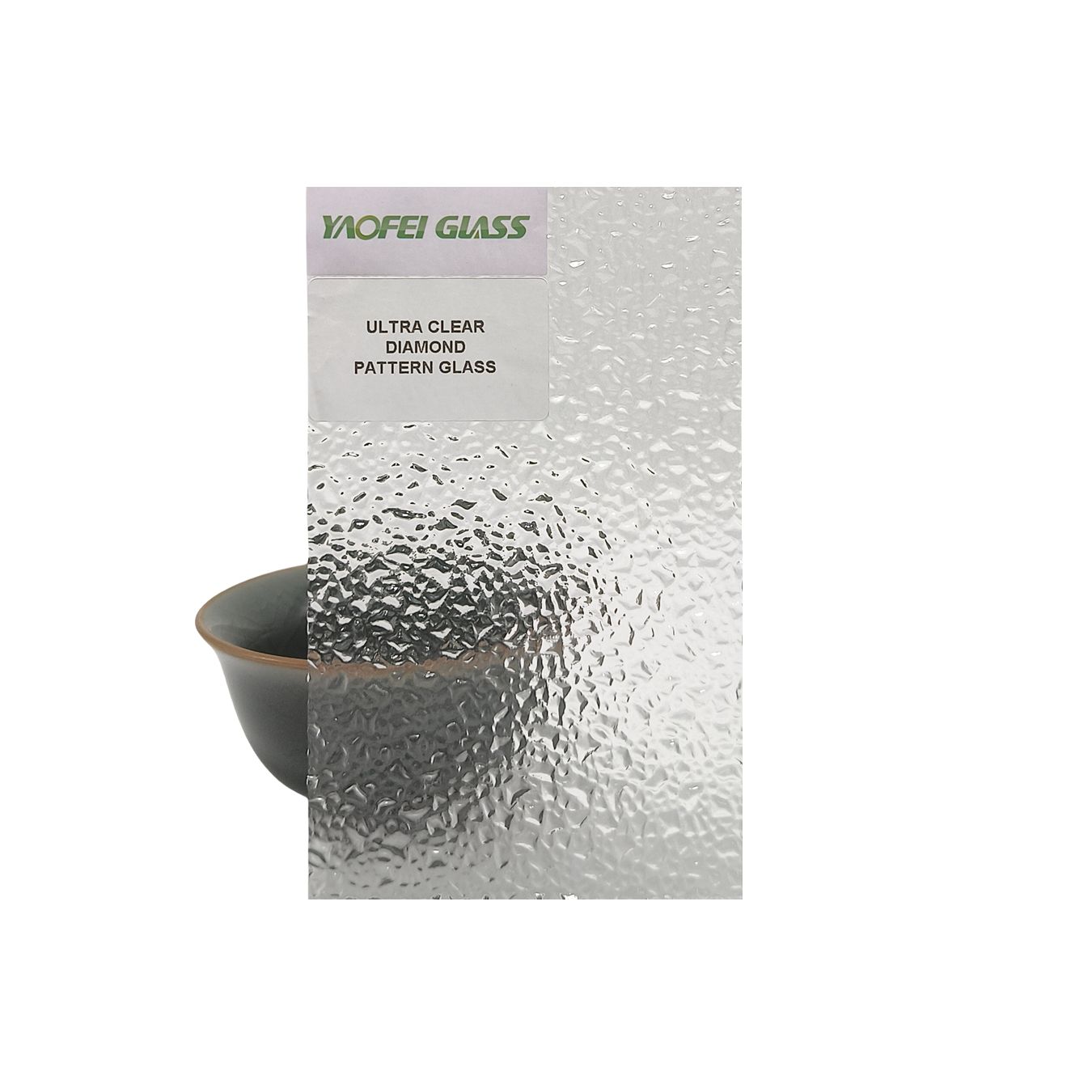DIAMOND PATTERN GLASS