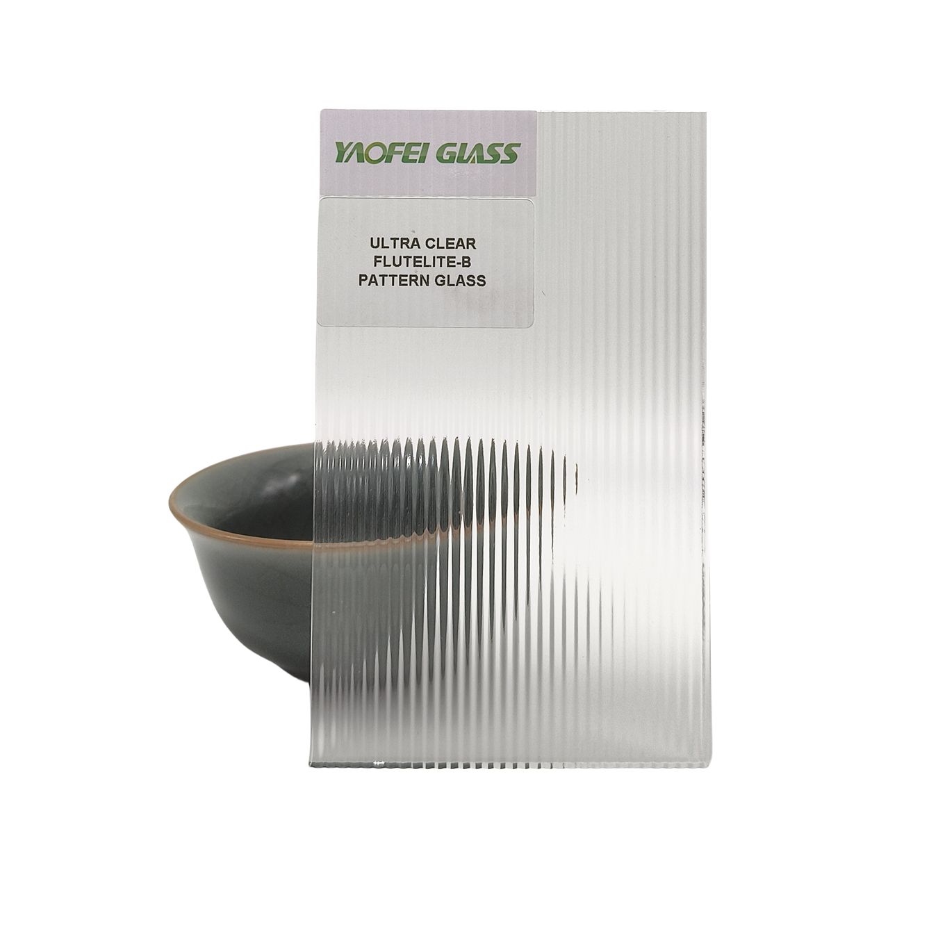 FLUTELITE-B PATTERN GLASS