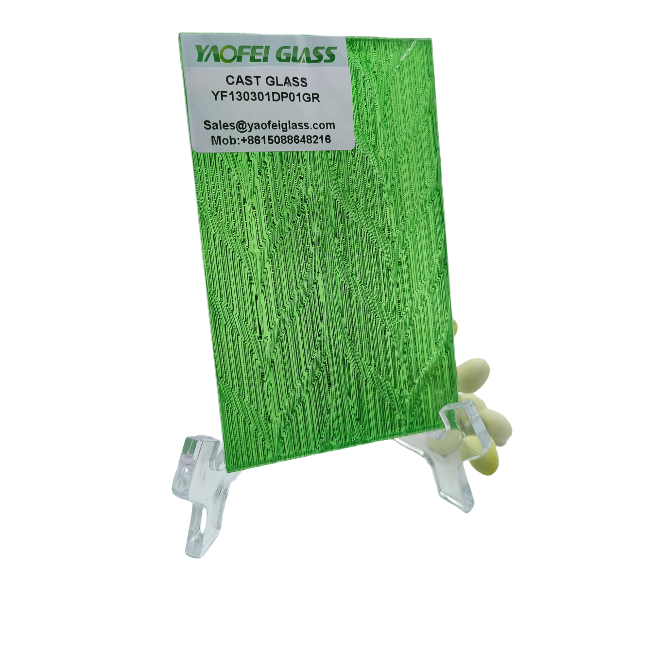 CAST GLASS & KILN FORMED GLASS YF130301DP01GR